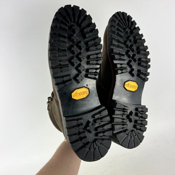 Chippewa LLBean Katahdin Iron Works men’s 7.5 D boots brown waterproof leather - Picture 8 of 11